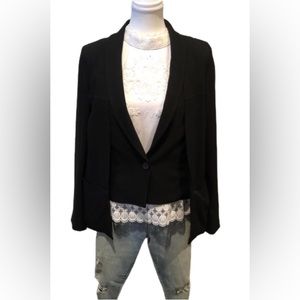 10 Crosby Derek Lam Blazer Black, Lightweight, Women Size 6